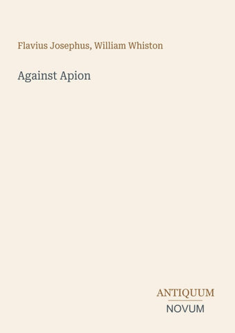Against Apion