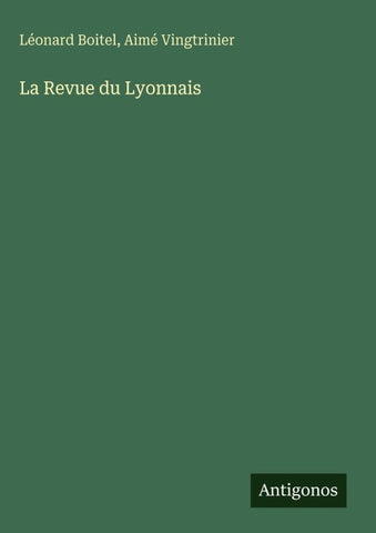 La Revue du Lyonnais