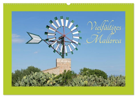 Vielfältiges Mallorca (Wandkalender 2027 DIN A2 quer), CALVENDO Monatskalender