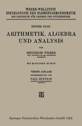 Arithmetik, Algebra und Analysis