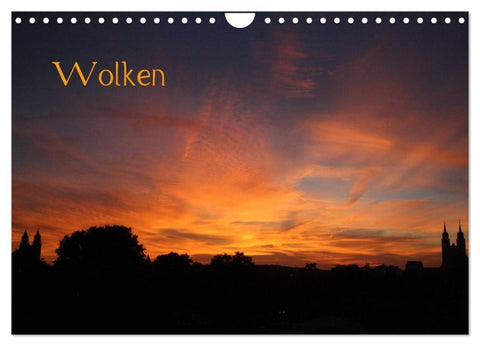Wolken (Wandkalender 2027 DIN A4 quer), CALVENDO Monatskalender