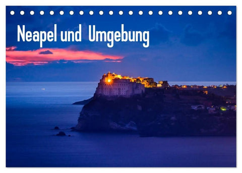 Neapel und Umgebung (Tischkalender 2027 DIN A5 quer), CALVENDO Monatskalender