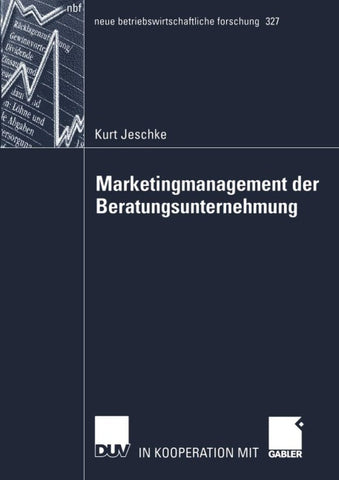 Marketingmanagement der Beratungsunternehmung