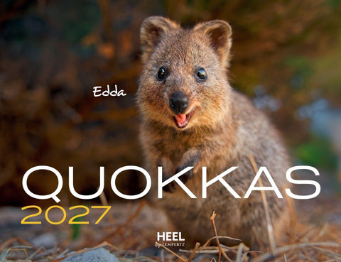 Quokka 2027 Planer Eintragkalender
