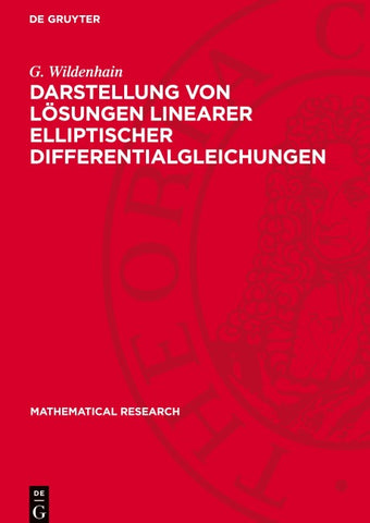 Darstellung von Lösungen linearer elliptischer Differentialgleichungen
