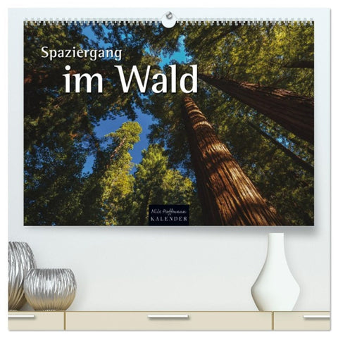 Spaziergang im Wald (hochwertiger Premium Wandkalender 2026 DIN A2 quer), Kunstdruck in Hochglanz