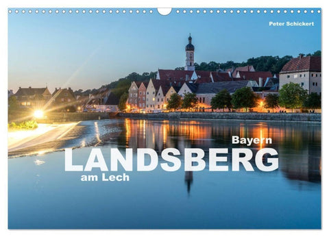 Landsberg am Lech (Wandkalender 2027 DIN A3 quer), CALVENDO Monatskalender
