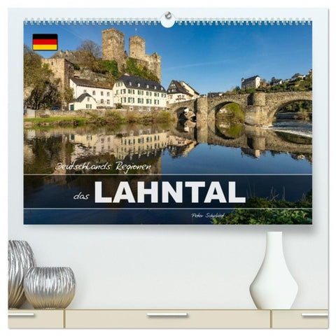 Deutschlands Regionen - das Lahntal (hochwertiger Premium Wandkalender 2027 DIN A2 quer), Kunstdruck in Hochglanz