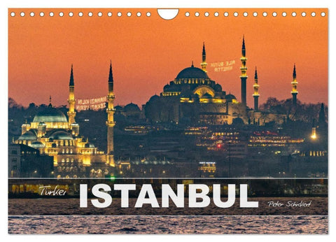 Türkei - Istanbul (Wandkalender 2027 DIN A4 quer), CALVENDO Monatskalender