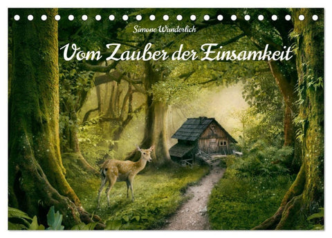 Vom Zauber der Einsamkeit (Tischkalender 2027 DIN A5 quer), CALVENDO Monatskalender