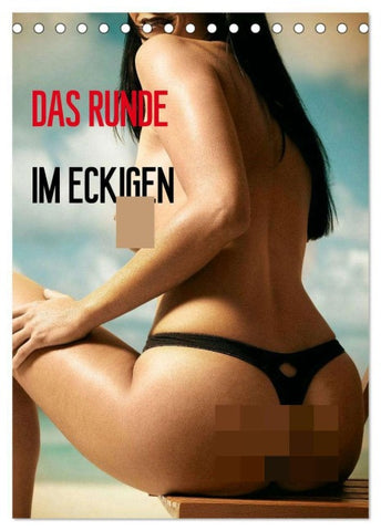 Das Runde im Eckigen / Planer (Tischkalender 2026 DIN A5 hoch), CALVENDO Monatskalender