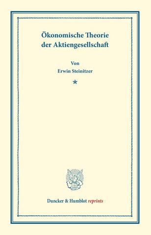 Ökonomische Theorie der Aktiengesellschaft