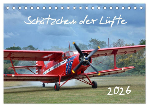 Schätzchen der Lüfte (Tischkalender 2026 DIN A5 quer), CALVENDO Monatskalender