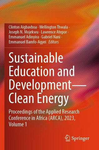 Sustainable Education and Development—Clean Energy