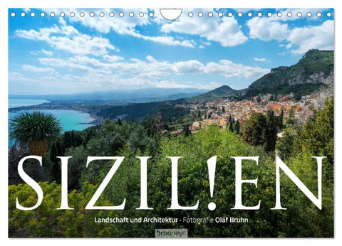 Sizilien - Landschaft und Architektur (Wandkalender 2026 DIN A4 quer), CALVENDO Monatskalender