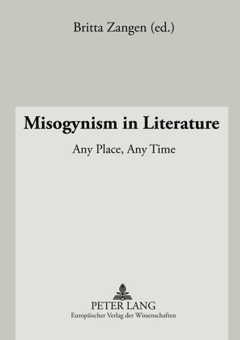 Misogynism in Literature