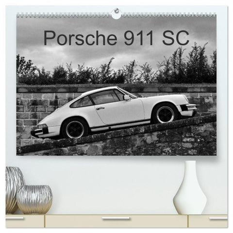 Porsche 911 SC (hochwertiger Premium Wandkalender 2026 DIN A2 quer), Kunstdruck in Hochglanz