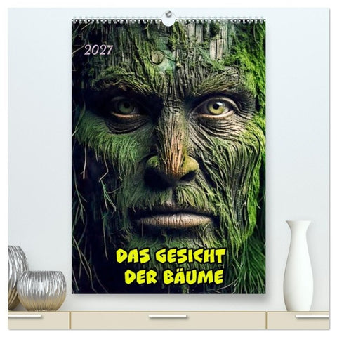 Das Gesicht der Bäume (hochwertiger Premium Wandkalender 2027 DIN A2 hoch), Kunstdruck in Hochglanz