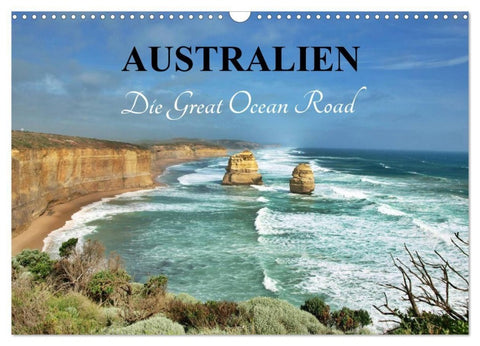 Australien - Die Great Ocean Road (Wandkalender 2027 DIN A3 quer), CALVENDO Monatskalender