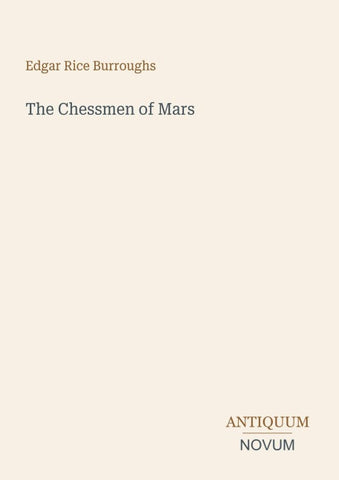The Chessmen of Mars