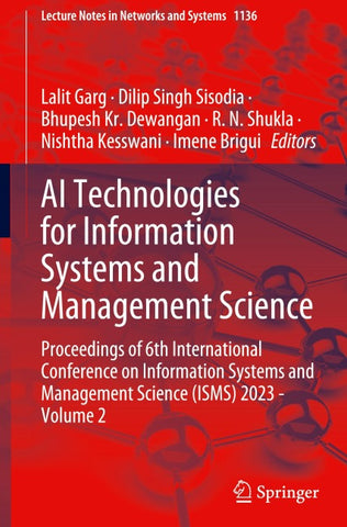 AI Technologies for Information Systems and Management Science