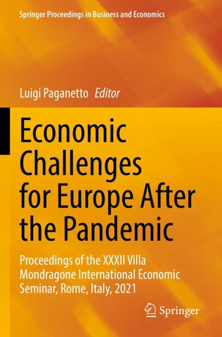 Economic Challenges for Europe After the Pandemic