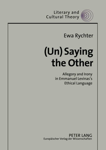 (Un)Saying the Other
