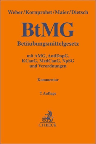 Betäubungsmittelgesetz. BtMG