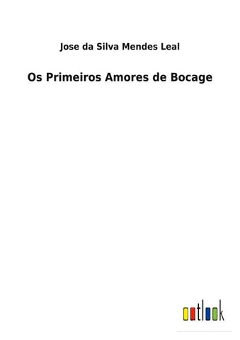 Os Primeiros Amores de Bocage