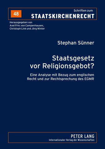 Staatsgesetz vor Religionsgebot?