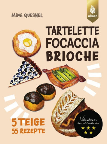 Tartelette, Focaccia, Brioche
