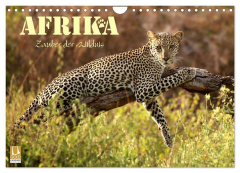 Afrika - Zauber der Wildnis (Wandkalender 2027 DIN A4 quer), CALVENDO Monatskalender