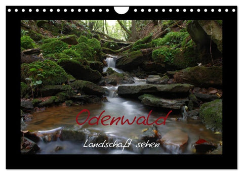 Odenwald - Landschaft sehen (Wandkalender 2027 DIN A4 quer), CALVENDO Monatskalender