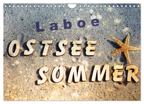 Laboe - Ostsee - Sommer (Wandkalender 2026 DIN A4 quer), CALVENDO Monatskalender