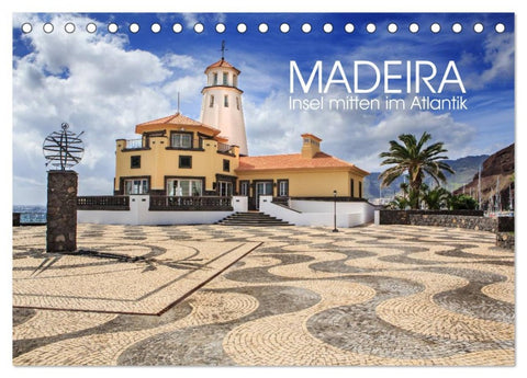 Madeira - Insel mitten im Atlantik (Tischkalender 2026 DIN A5 quer), CALVENDO Monatskalender