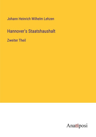 Hannover's Staatshaushalt