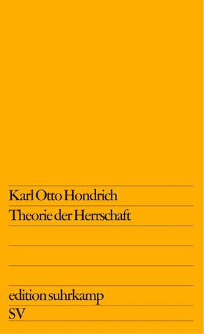 Theorie der Herrschaft
