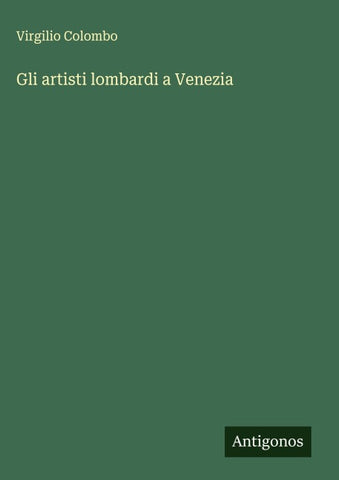 Gli artisti lombardi a Venezia