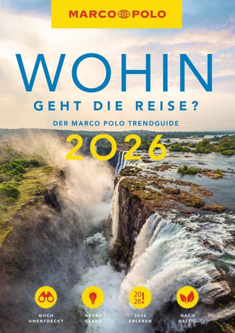 MARCO POLO Trendguide Wohin geht die Reise 2026?
