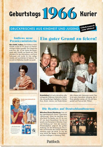 1966 – Geburtstagskurier