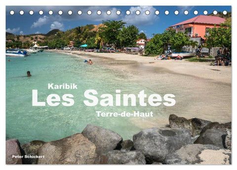 Karibik - Les Saintes - Terre De Haut (Tischkalender 2026 DIN A5 quer), CALVENDO Monatskalender