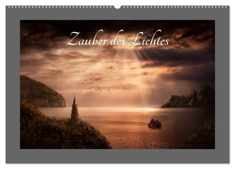 Zauber des Lichtes (Wandkalender 2027 DIN A2 quer), CALVENDO Monatskalender