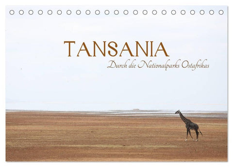 Tansania - Durch die Nationalparks Ostafrikas (Tischkalender 2027 DIN A5 quer), CALVENDO Monatskalender