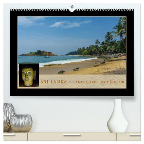 Sri Lanka - Landschaft und Kultur (hochwertiger Premium Wandkalender 2027 DIN A2 quer), Kunstdruck in Hochglanz