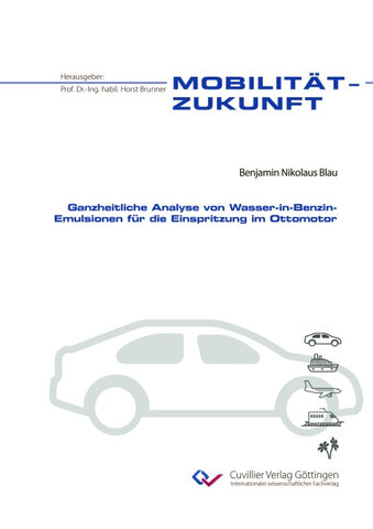 Ganzheitliche Analyse von Wasser-in-Benzin-Emulsionen für die Einspritzung im Ottomotor