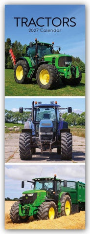Tractors – Traktoren – Slimline-Kalender 2027