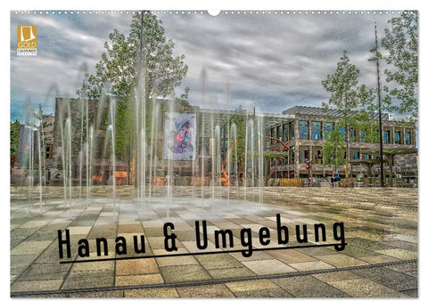 Hanau und Umgebung (Wandkalender 2026 DIN A2 quer), CALVENDO Monatskalender