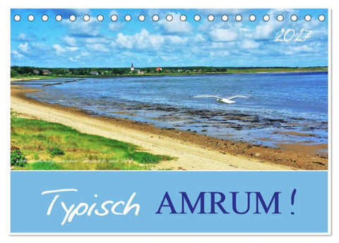 Typisch Amrum! (Tischkalender 2027 DIN A5 quer), CALVENDO Monatskalender