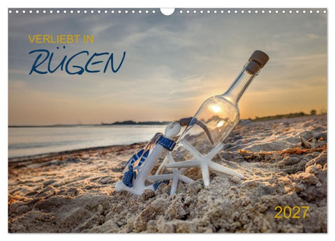 Verliebt in Rügen (Wandkalender 2027 DIN A3 quer), CALVENDO Monatskalender