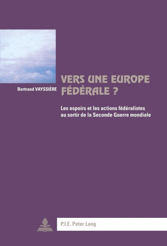 Vers une Europe fédérale ?